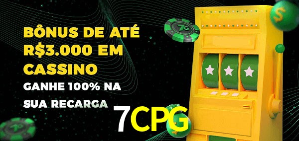 7CPG melhor bônus de depósito